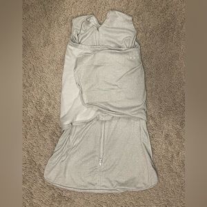Halo sleep sack/swaddle, gray, size small